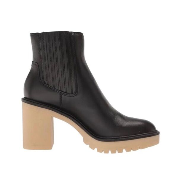 Dolce Vita Black Waterproof Ankle Boots(Size 8) - Picture 2 of 8